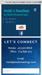 Mobile Screenshot of heidisreadings.com